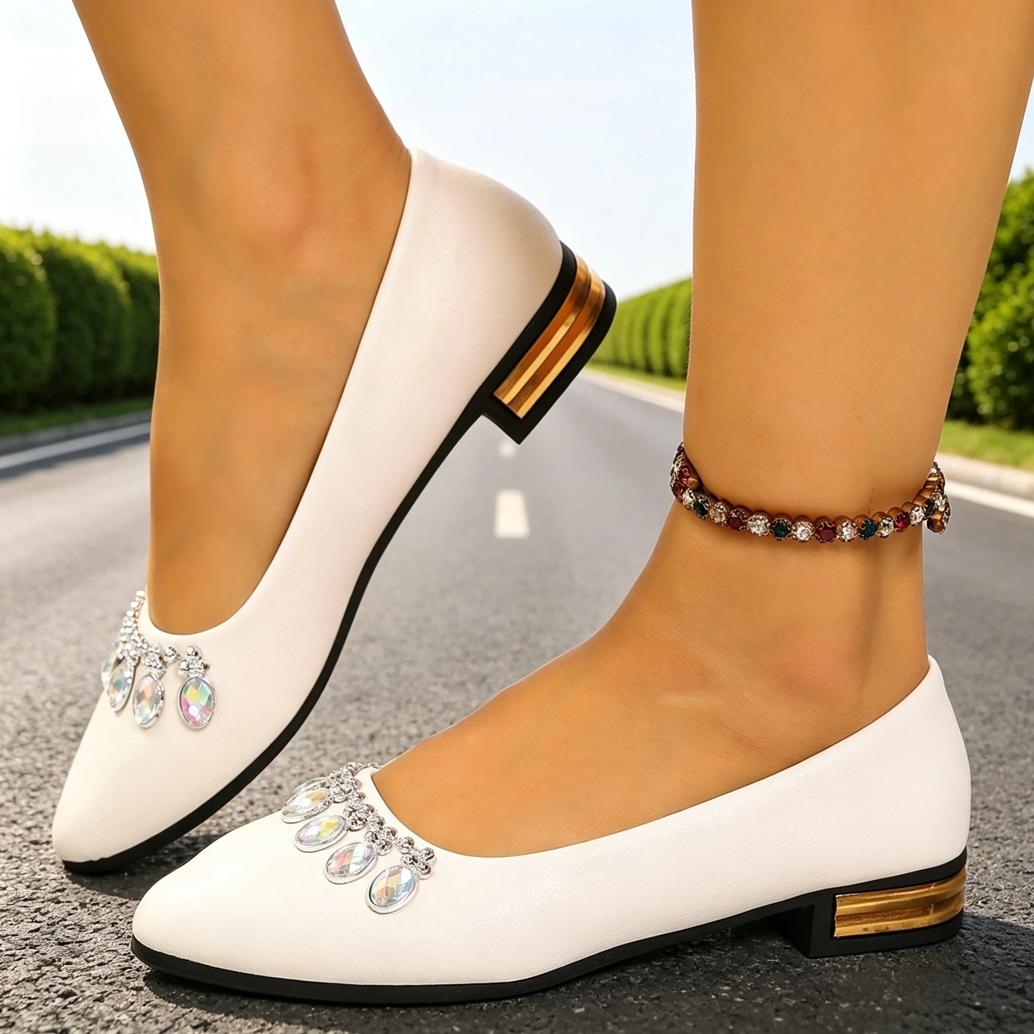 Women'S Shoes For Flat Feet - Women Flats Pointed Toe Ballet Shoes