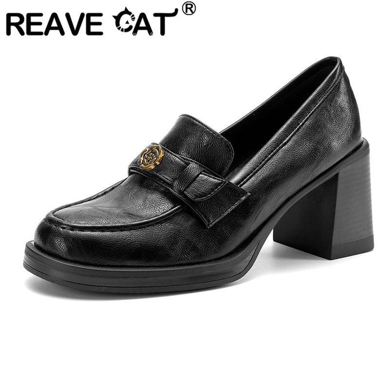 REAVE CAT Black Female Pumps R - Women'S Shoes Extended Sizes ulasan dan harga