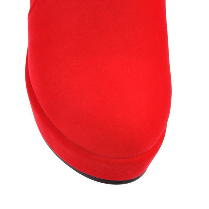 ORCHALISA Glam Red Ladies Ankl - Women'S Shoes Extended Sizes ulasan dan harga