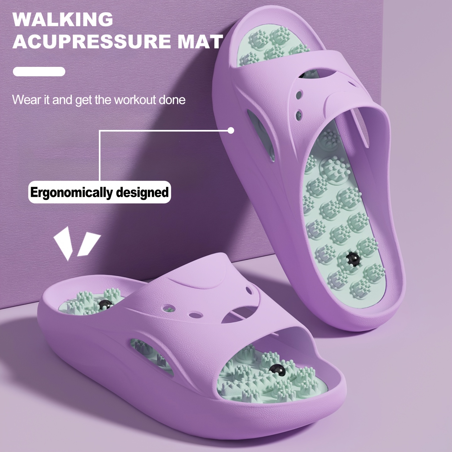 Women Men EVA Massage Slippers - Women'S Shoes For Flat Feet ulasan dan harga