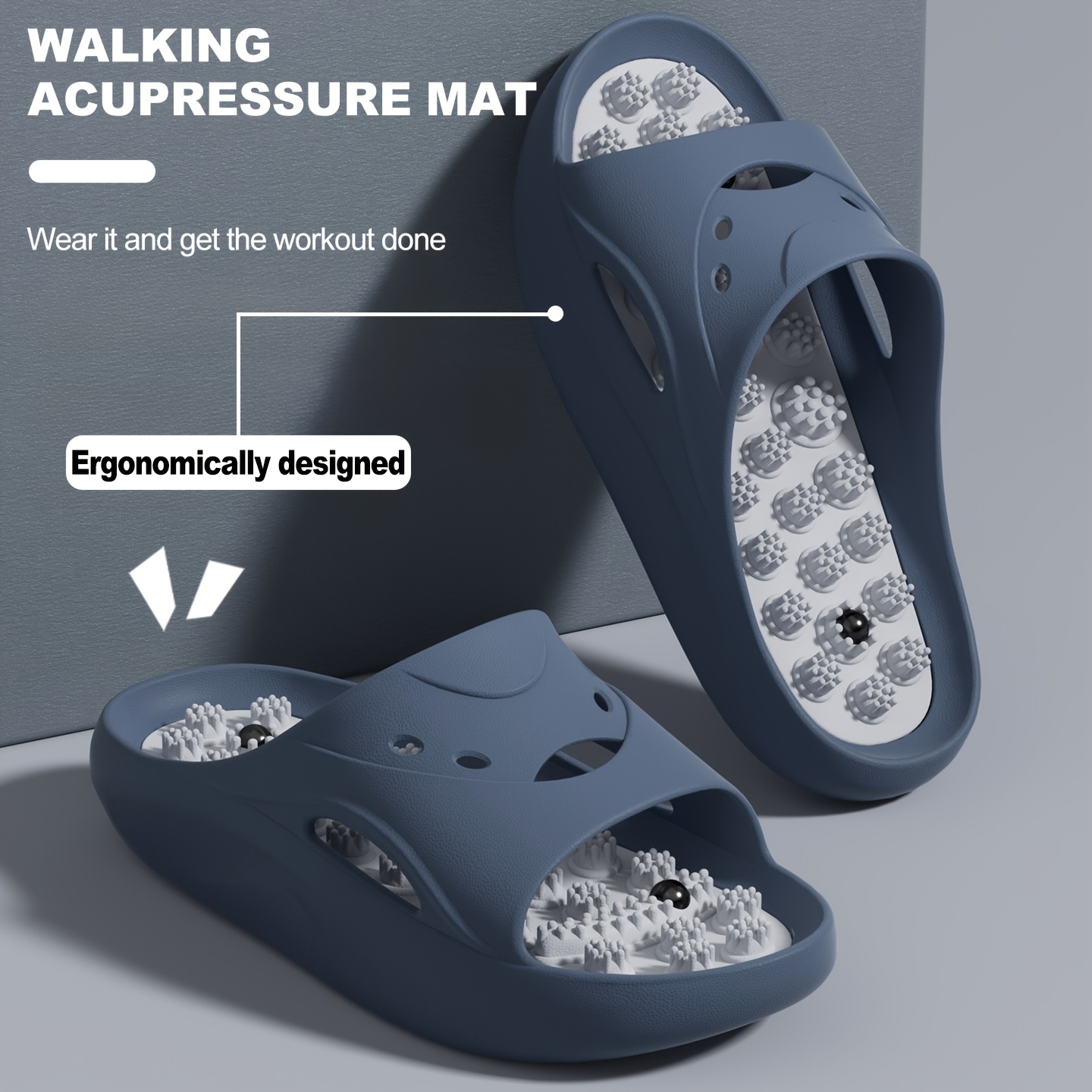 Women Men EVA Massage Slippers - Women'S Shoes For Flat Feet ulasan dan harga
