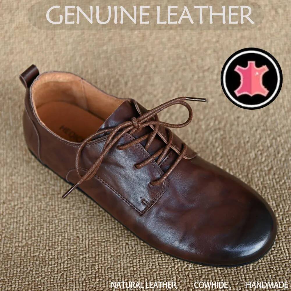 Women's cow leather lace-up fl - Oxford Lace Up Women ulasan dan harga