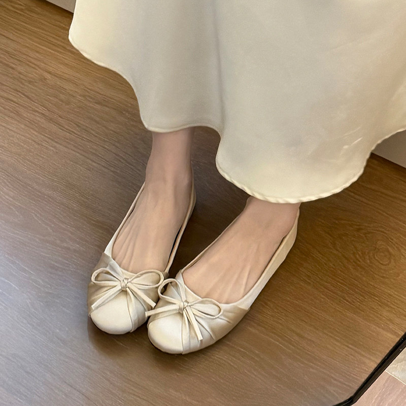 2026 New Bow-knot Temperament  - Women'S Shoes For Flat Feet ulasan dan harga