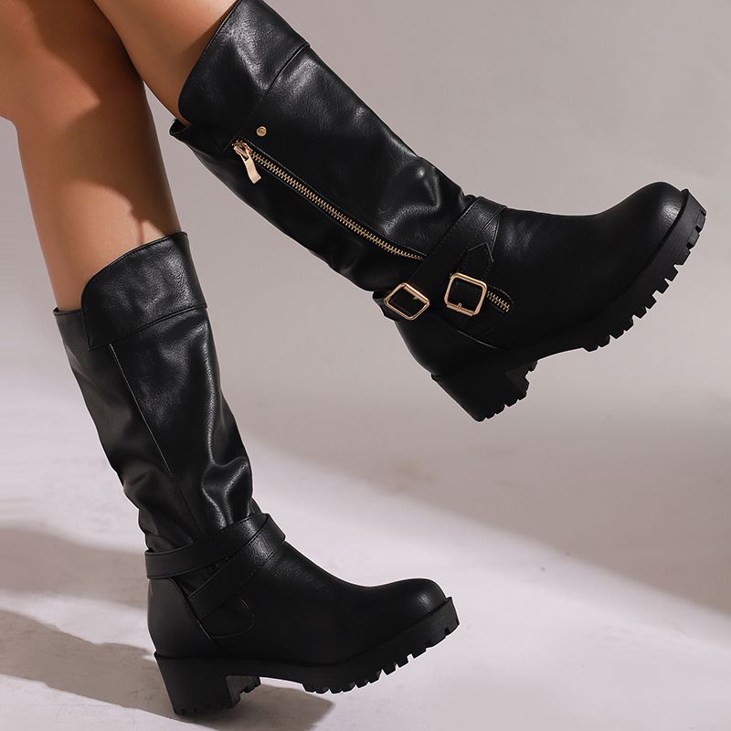 ORCHALISA Retro Ladies Mid Cal - Women'S Shoes Extended Sizes ulasan dan harga