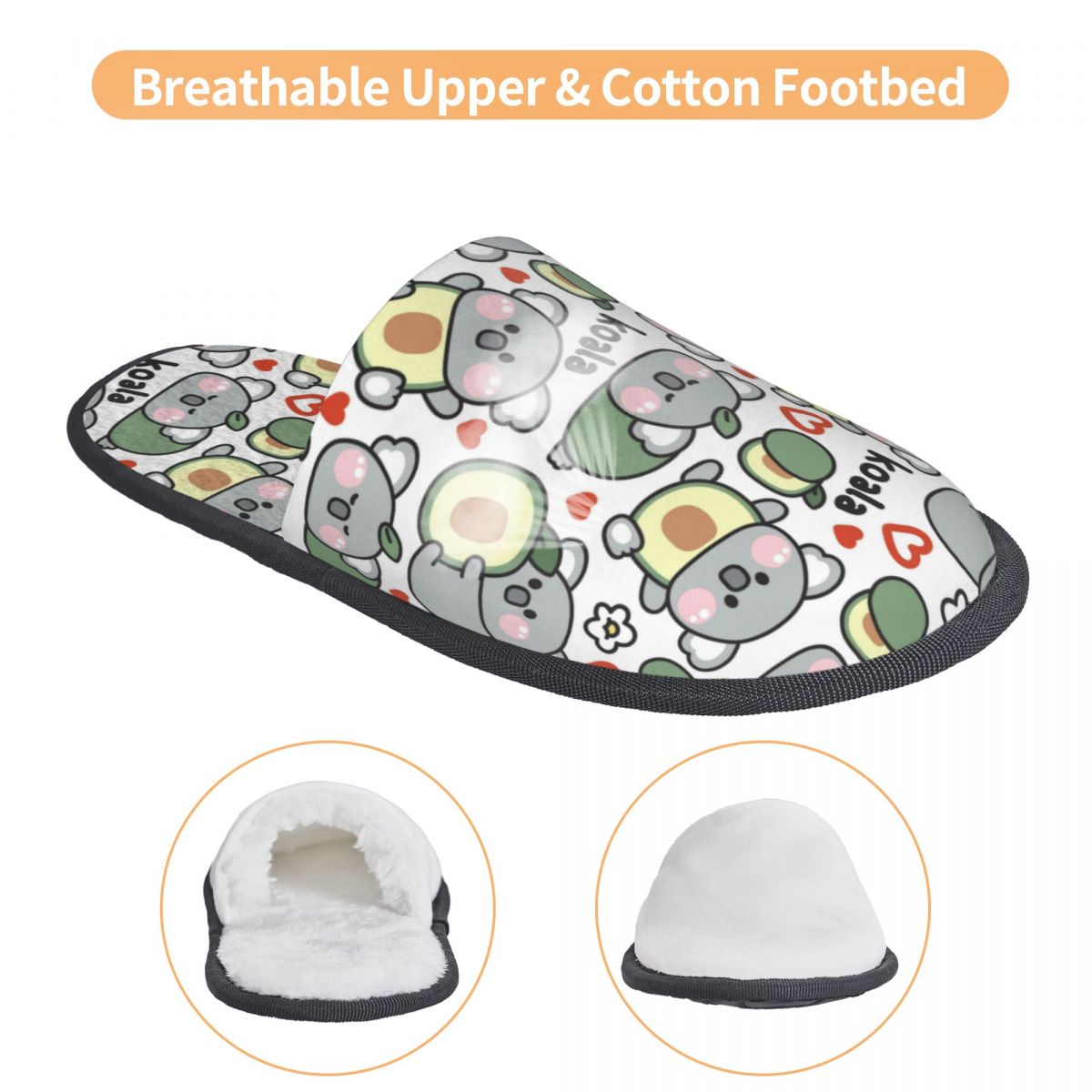 Custom Cute Koala Bear In Avoc - Women Shoes In Australia ulasan dan harga