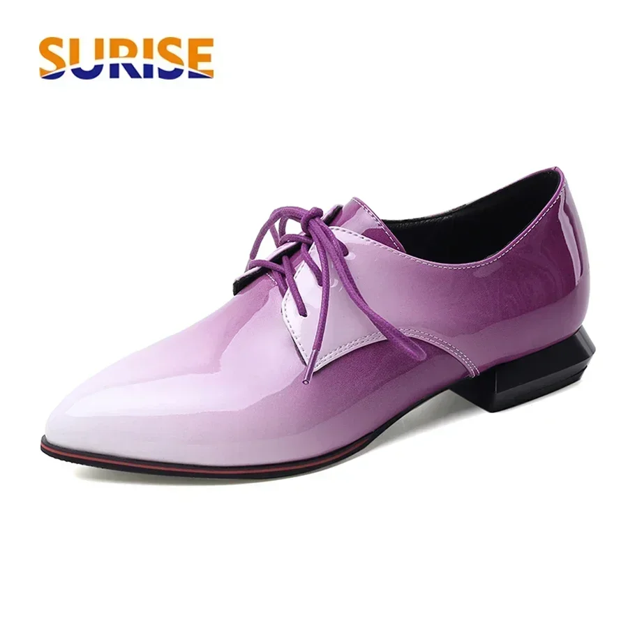 British Women Oxfords Gradient - Oxford Lace Up Women ulasan dan harga