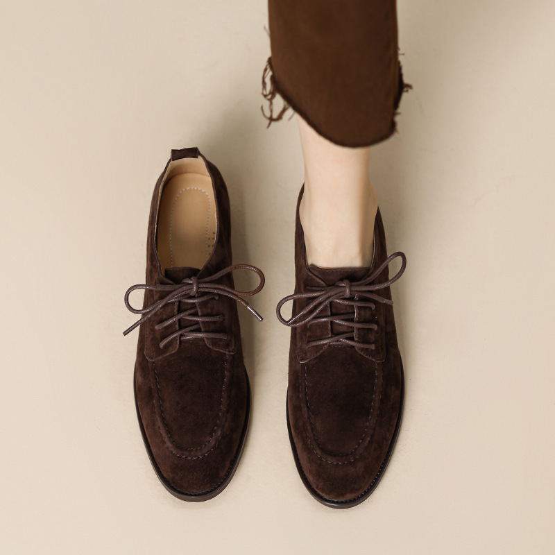 2025 Spring and Autumn New Wom - Oxford Lace Up Women ulasan dan harga