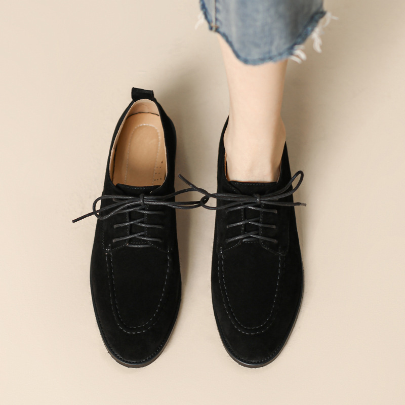 2025 Spring and Autumn New Wom - Oxford Lace Up Women ulasan dan harga