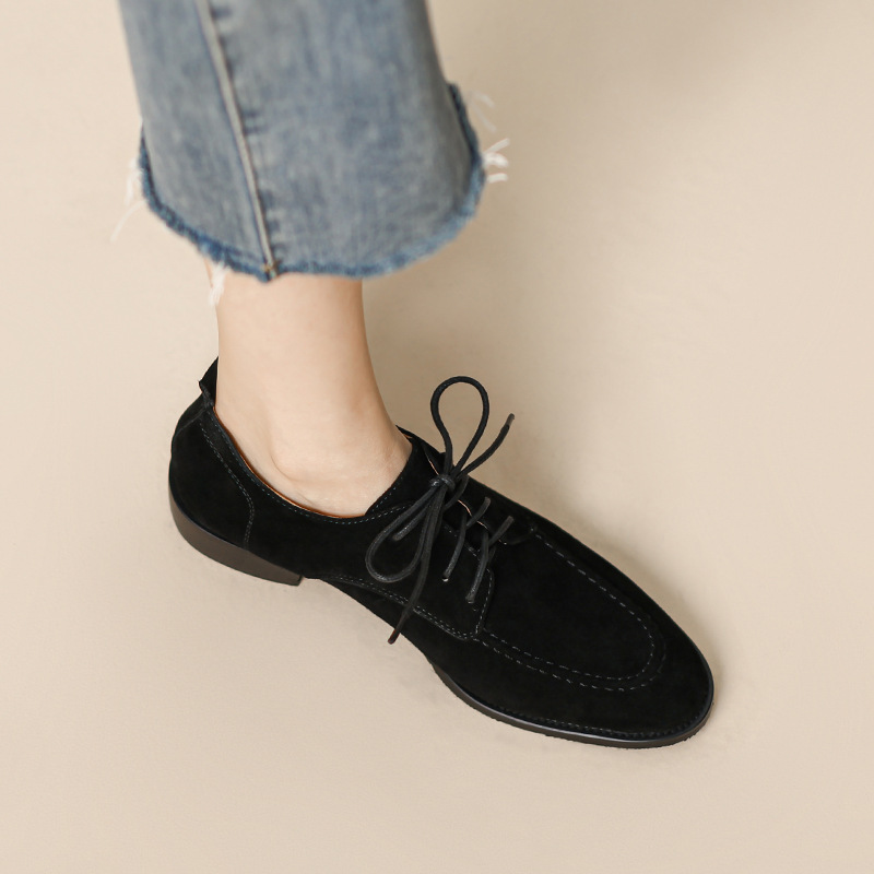 2025 Spring and Autumn New Wom - Oxford Lace Up Women ulasan dan harga