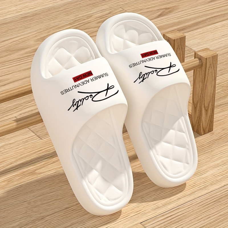 Couples Slippers Women Men Sof - Women'S Shoes To Men'S Size ulasan dan harga