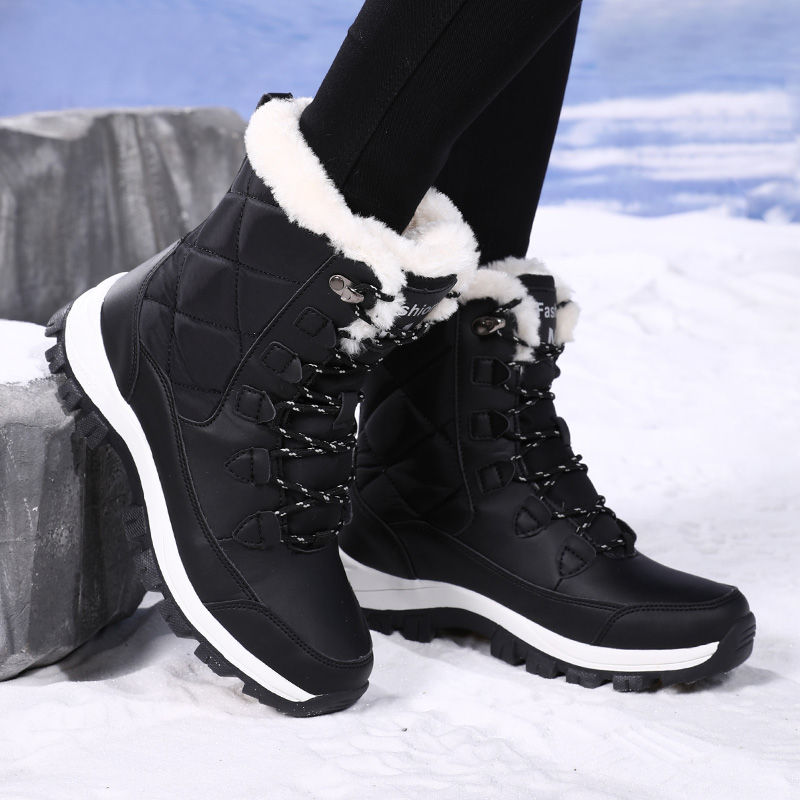 Winter Women Snow Boot High-to - Women'S Shoes Hike ulasan dan harga