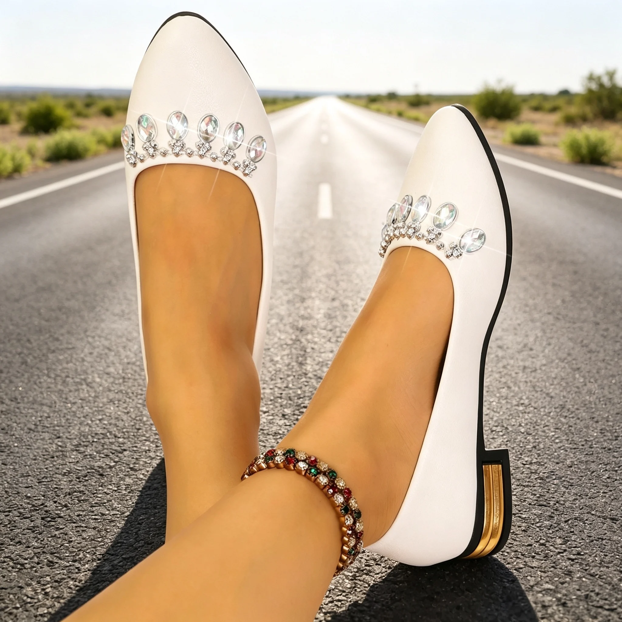 Women Flats Pointed Toe Ballet - Women'S Shoes For Flat Feet ulasan dan harga