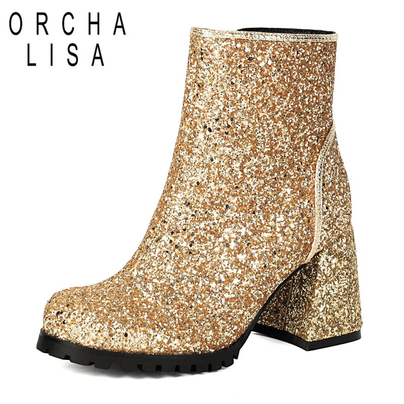 ORCHALISA Designer Sparkle Lad - Women'S Shoes Extended Sizes ulasan dan harga