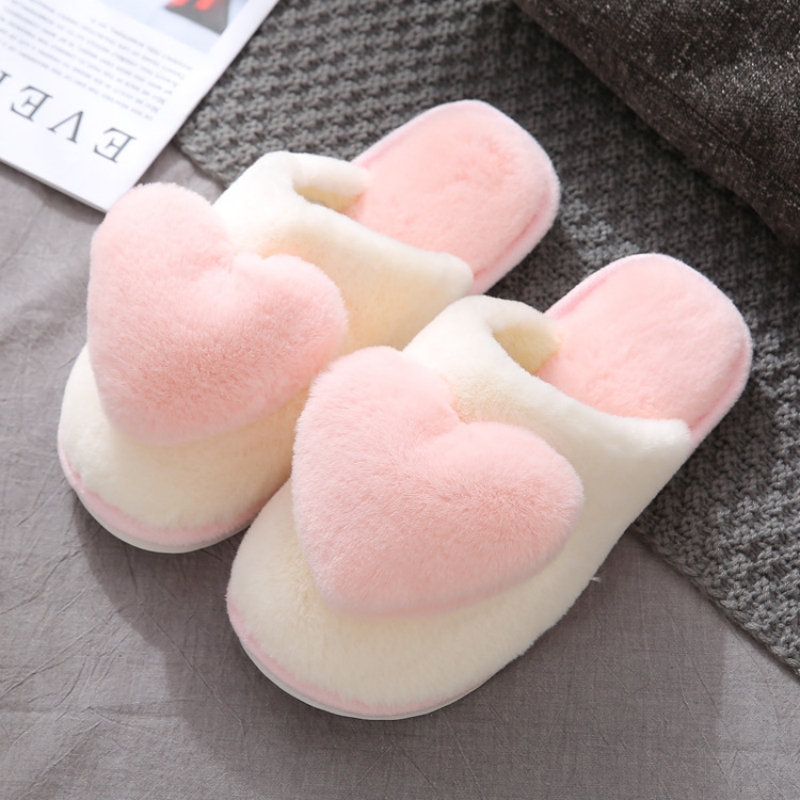 Winter Warm Heart Pattern Cott - Women'S Shoes To Men'S Size ulasan dan harga