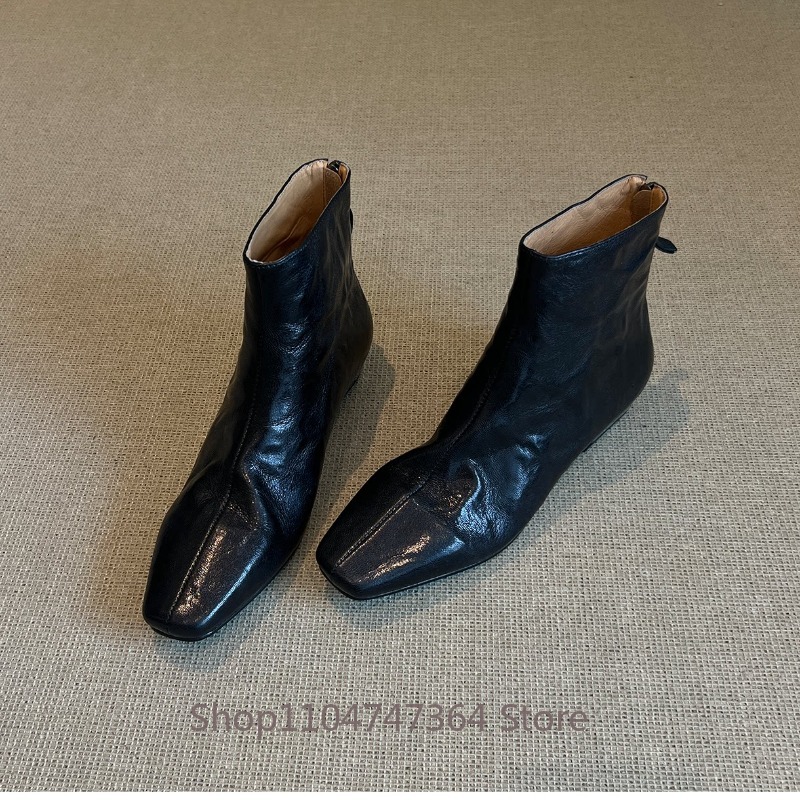 Sheepskin Retro French Square  - Women'S Shoes Hike ulasan dan harga