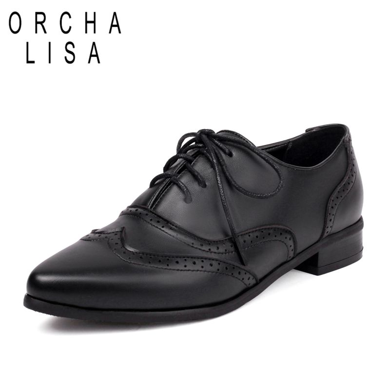 ORCHALISA Luxe Retro Womens Ba - Women'S Shoes Extended Sizes ulasan dan harga