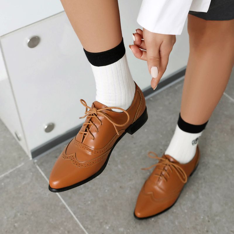 ORCHALISA Luxe Retro Womens Ba - Women'S Shoes Extended Sizes ulasan dan harga