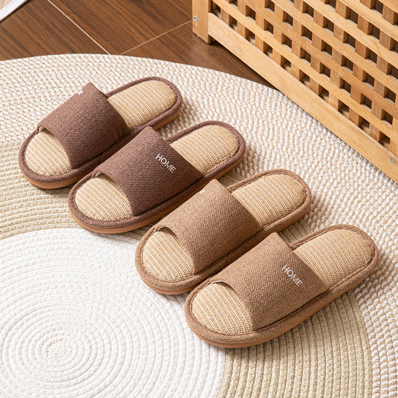 Linen Platform Women's Slipper - Women'S Shoes For Flat Feet ulasan dan harga
