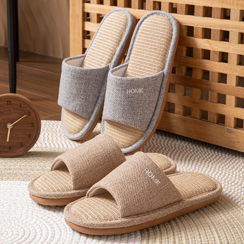 Linen Platform Women's Slipper - Women'S Shoes For Flat Feet ulasan dan harga