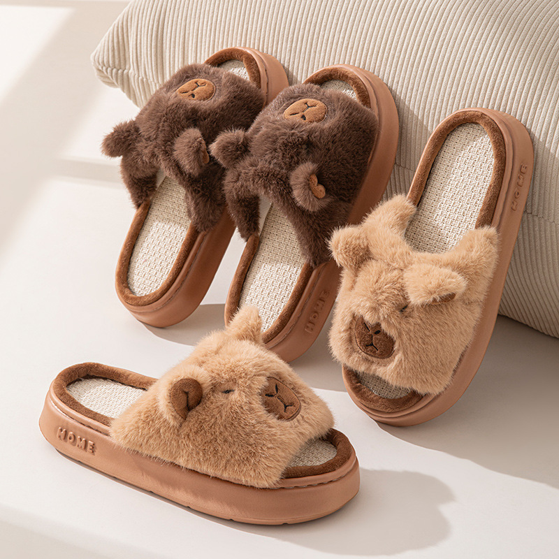 Hemp Cartoon Women's Slippers  - Women'S Shoes For Flat Feet ulasan dan harga