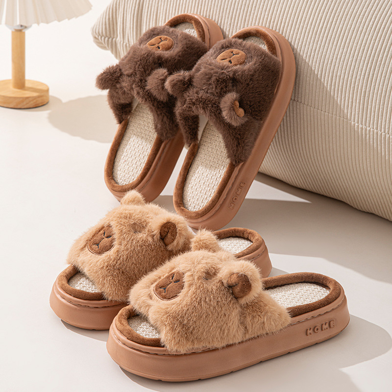 Hemp Cartoon Women's Slippers  - Women'S Shoes For Flat Feet ulasan dan harga