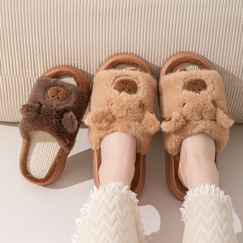 Hemp Cartoon Women's Slippers  - Women'S Shoes For Flat Feet ulasan dan harga
