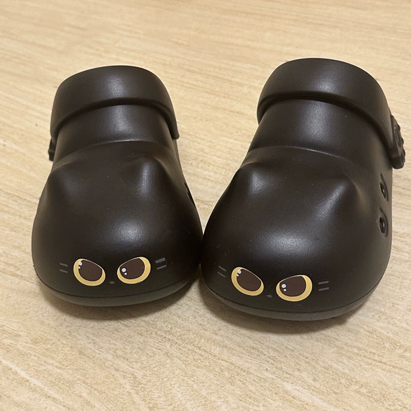 New creative black cat slipper - Women'S Shoes For Flat Feet ulasan dan harga