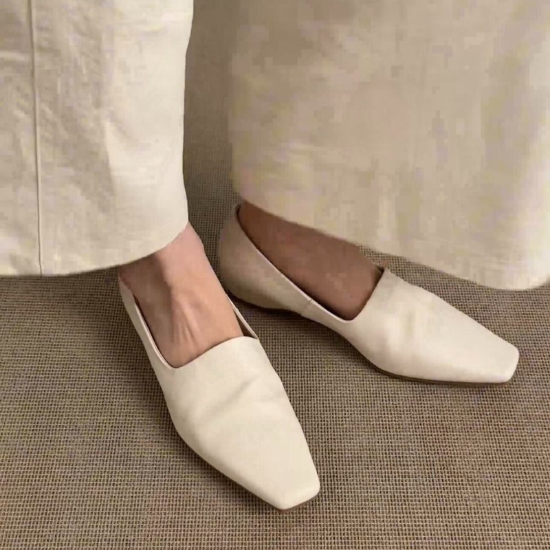 Retro Flat Loafers Women's Sli - Women'S Shoes For Flat Feet ulasan dan harga